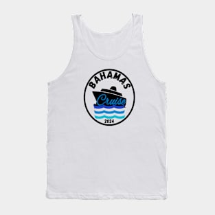 Bahamas Cruise Trip 2024 Cruising Caribbean Vacation Fun Matching Group Tank Top